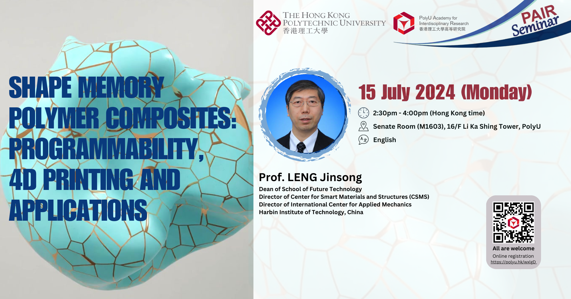 PAIR Seminar by Prof LENG Jinsong on 15 July 20242000 x 1050 pxEN