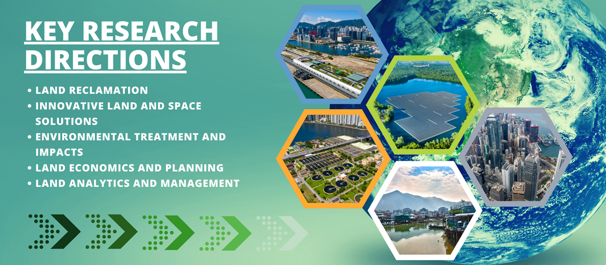 The five research themes form a comprehensive and coherent research program in the strategic focus area of land and space research. 