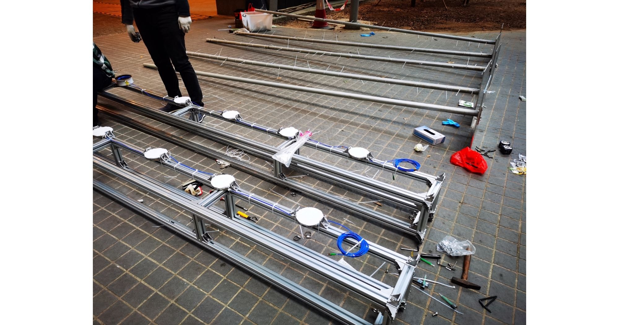 Self-developed sensing system