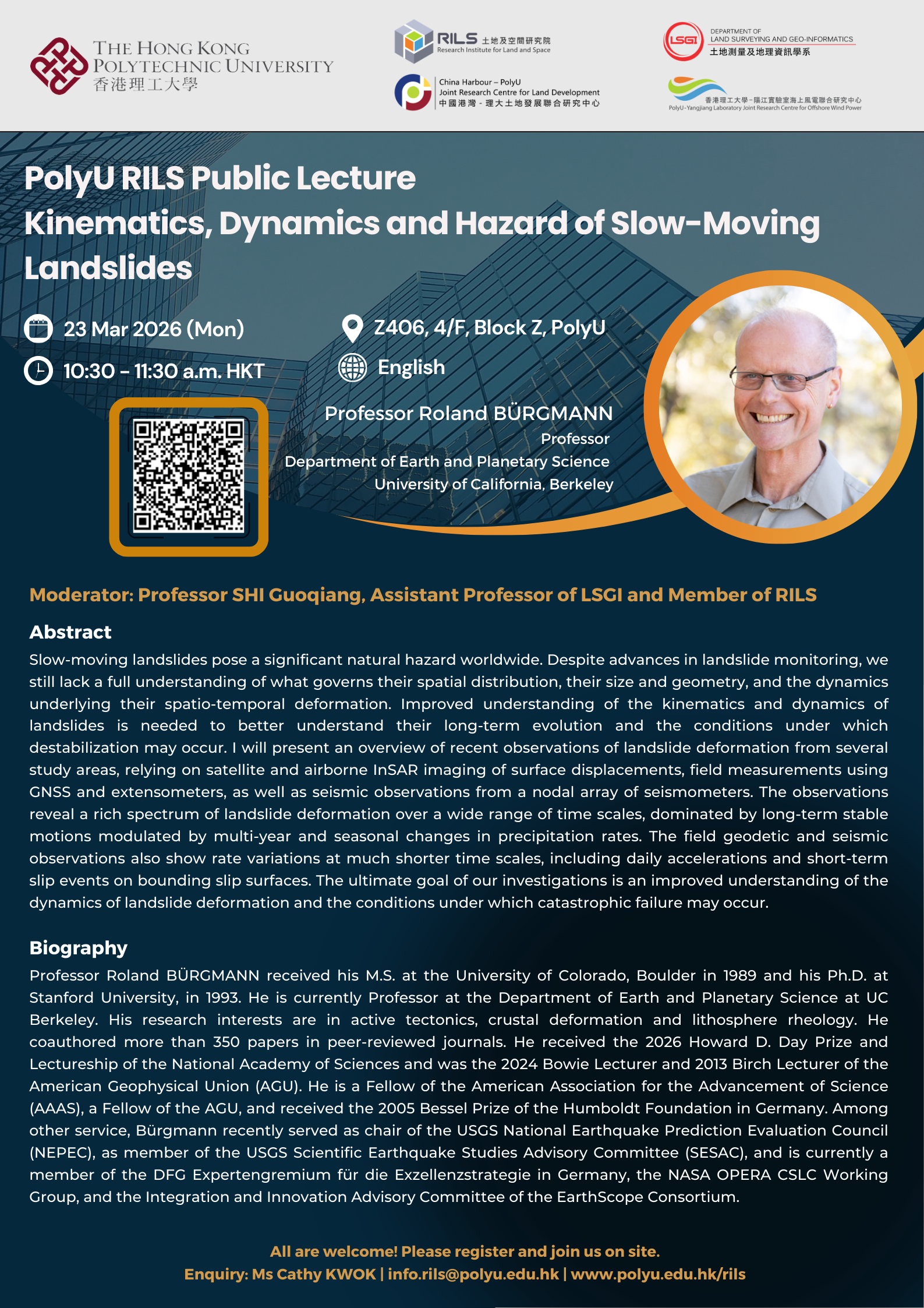 20260323Event Poster  Prof Roland BurgmannRI