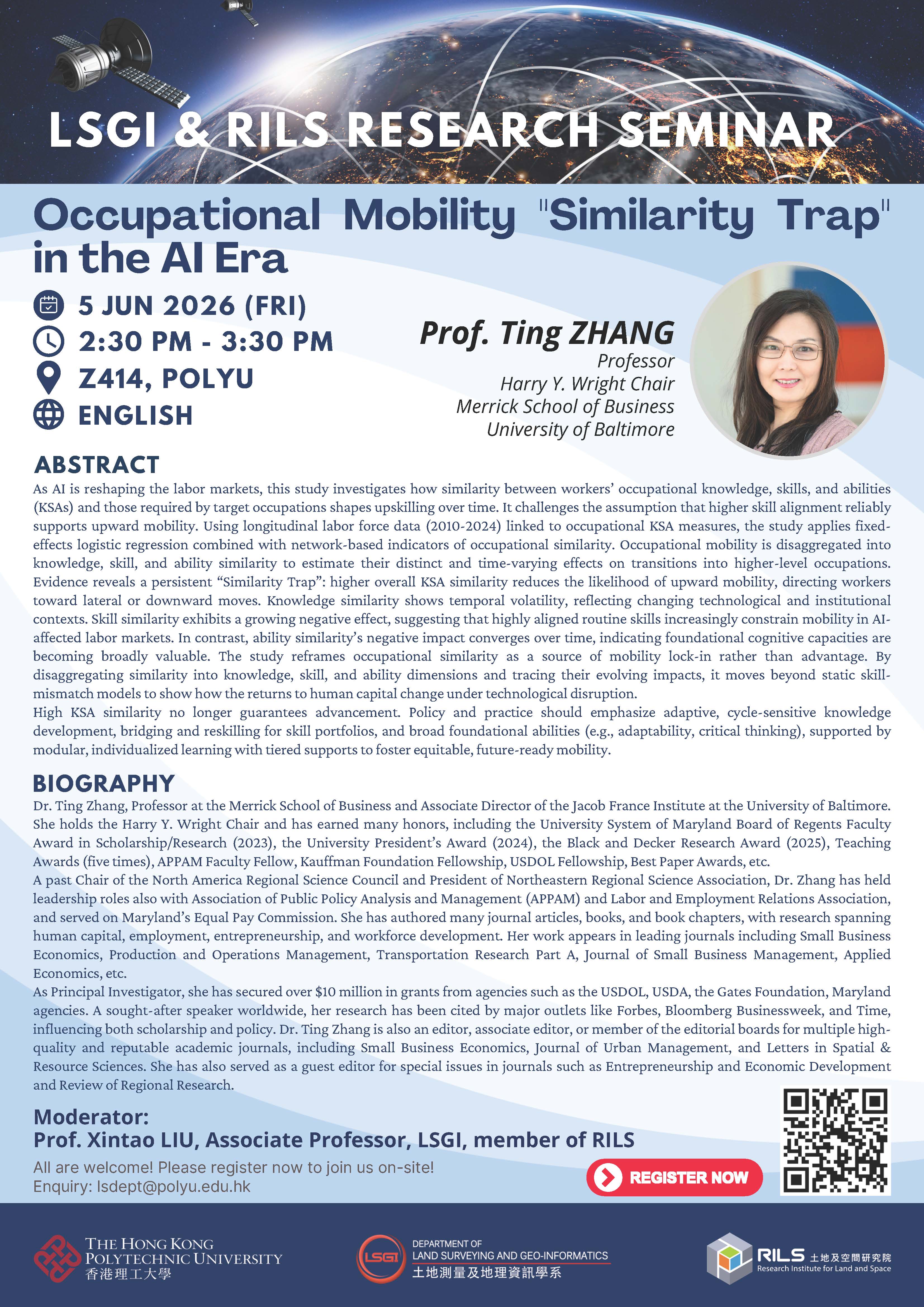 Poster Prof Ting ZHANG