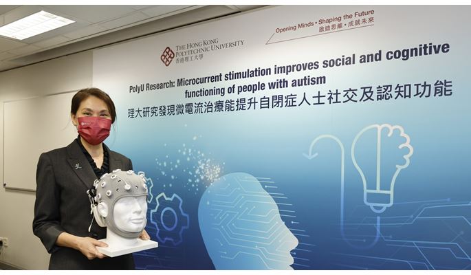 Microcurrent stimulation improves social and cognitive functioning of people with autism
