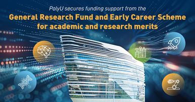 20240705 PolyU secures funding support from the General Research Fund and Early Career Scheme for a