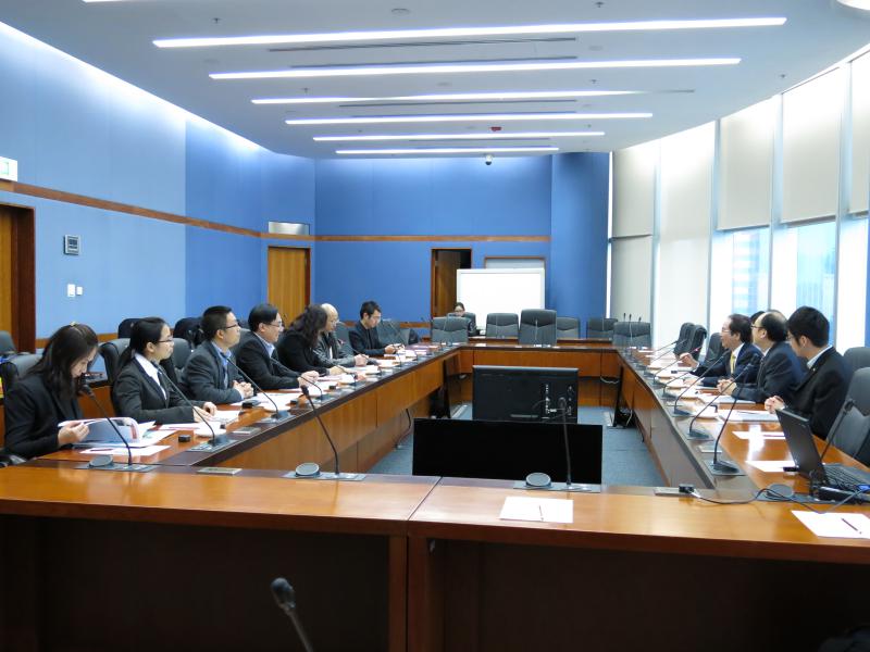 201401094Receiving Shunde Delegation Signing of MOU between PolyU  Shunde Government