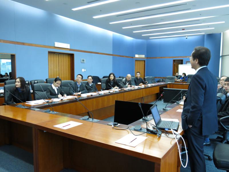 201401097Receiving Shunde Delegation Signing of MOU between PolyU  Shunde Government