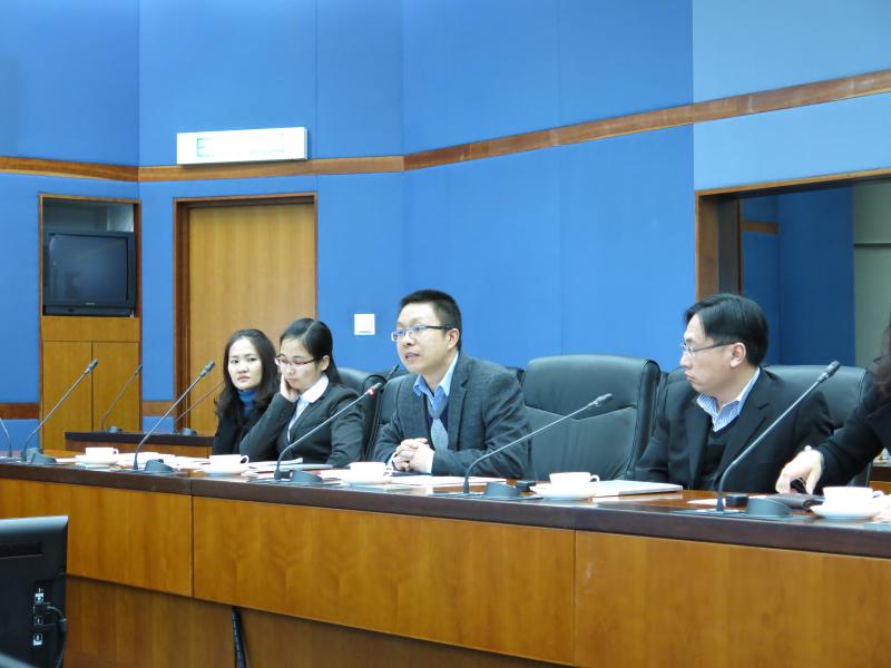201401099Receiving Shunde Delegation Signing of MOU between PolyU  Shunde Government