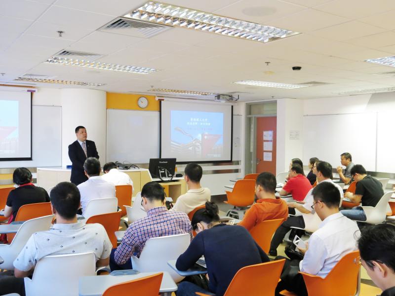 20151118_2_Receiving the delegation led by Guangdong Science and Technology Exchange Center