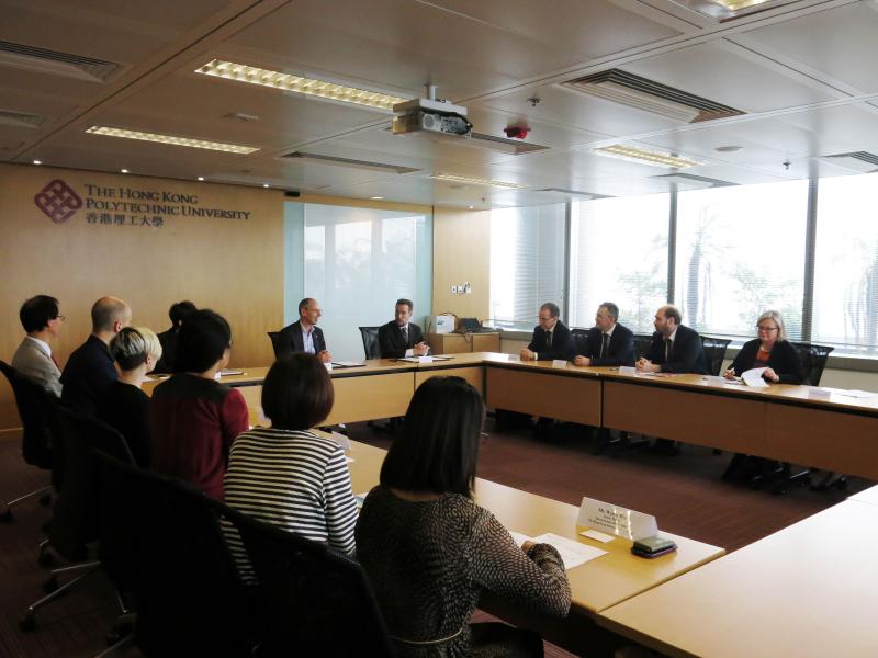 201511201PolyU partnership with the University of Tampere Finland and Communication University of Ch