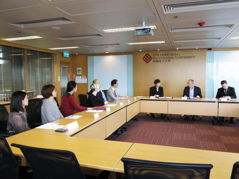 201511204PolyU partnership with the University of Tampere Finland and Communication University of Ch