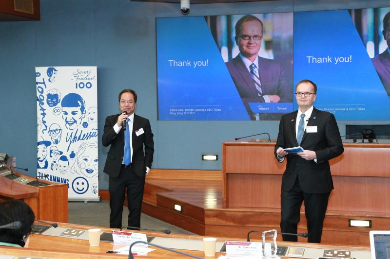20170216_10_Finland 100  PolyU Innovation and Technology Development Lecture  Change