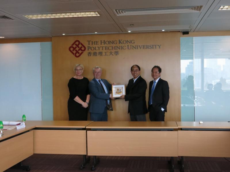 20170508_5_Visit to PolyU by the Swedish Ministry of Enterprise and Innovation