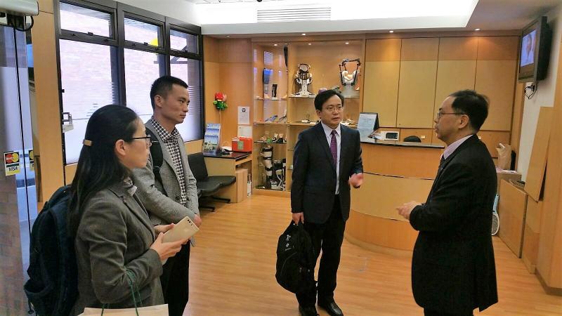 20180125_1_Jiangsu Industrial Technology Research Institutes Visit to The PolyU