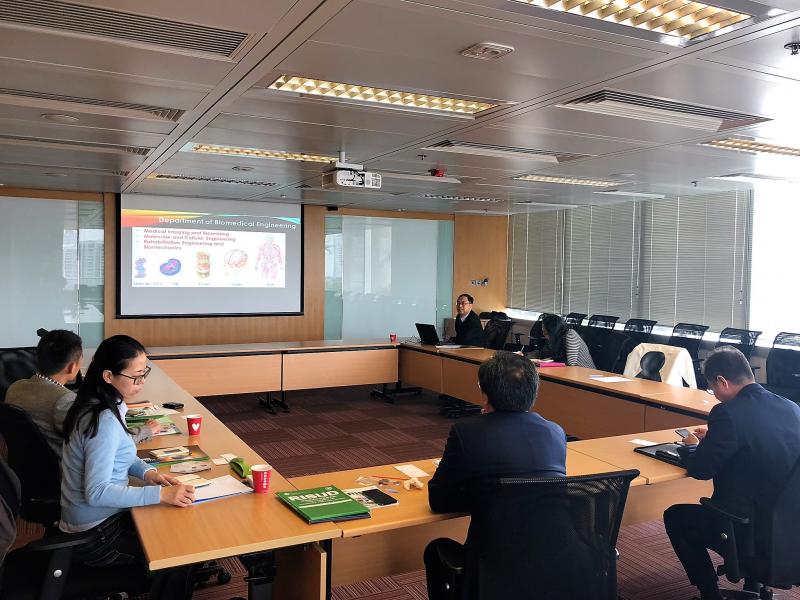 20180125_4_Jiangsu Industrial Technology Research Institutes Visit to The PolyU