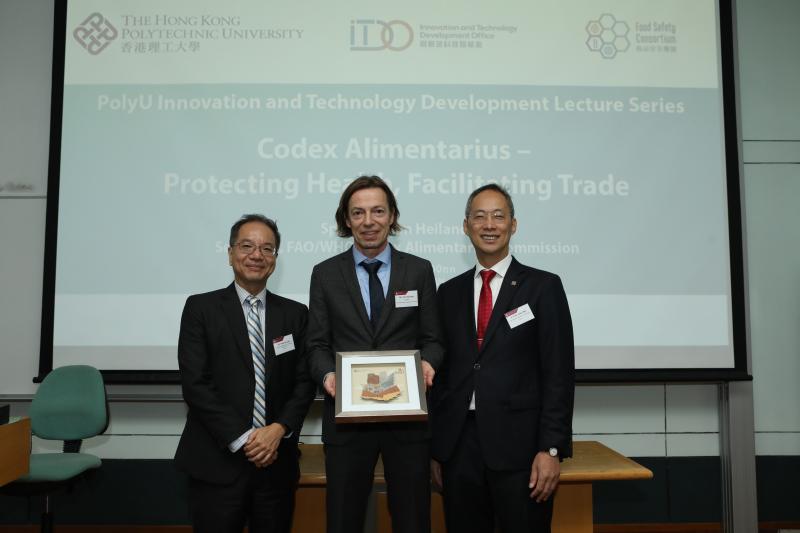 20181106_2_The Secretary of FAOWHO Codex Alimentarius Commission Visits PolyU