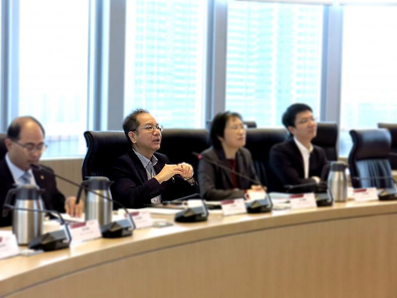201902254Science and Technology Bureau Dongguan delegation visited PolyU