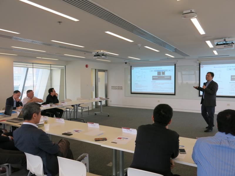 201903183Netherlands Photonics  Optical Fiber Delegations Visit to The Hong Kong Polytechnic Univers