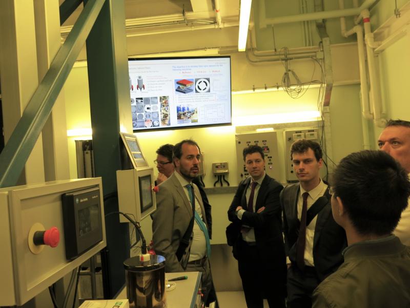 201903187Netherlands Photonics  Optical Fiber Delegations Visit to The Hong Kong Polytechnic Univers