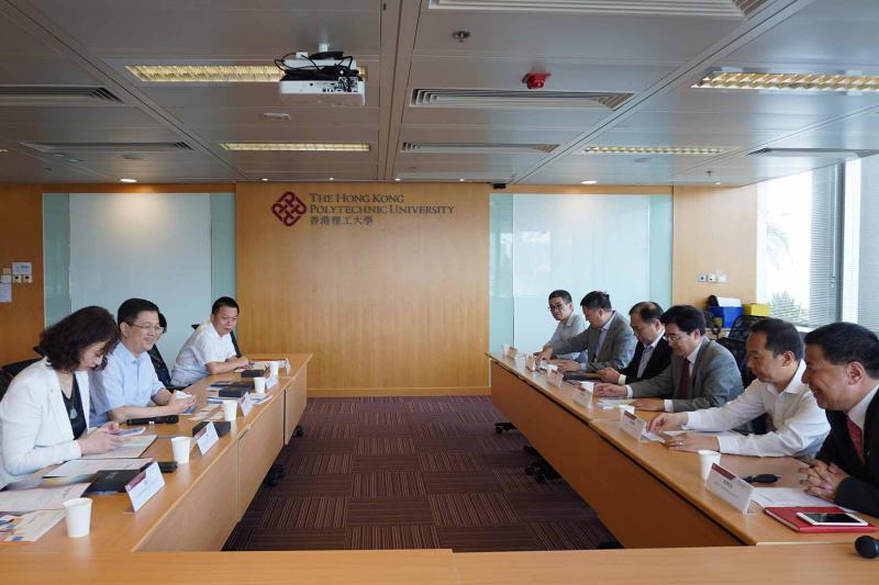 20190724_1_CASICloud-Tech visited PolyU