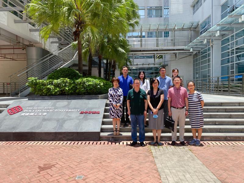 202006101Hunan Provincial Science  Technology Department visited PolyU Shenzhen Base