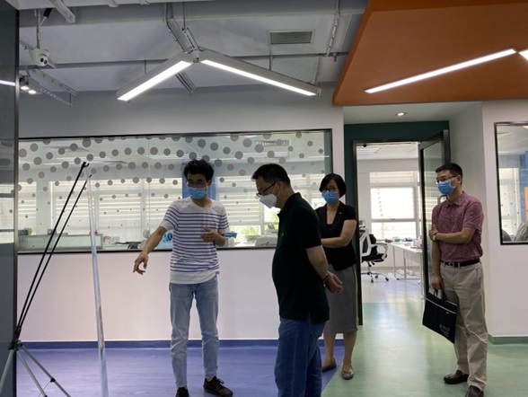 202006106Hunan Provincial Science  Technology Department visited PolyU Shenzhen Base