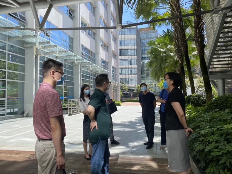 202006108Hunan Provincial Science  Technology Department visited PolyU Shenzhen Base