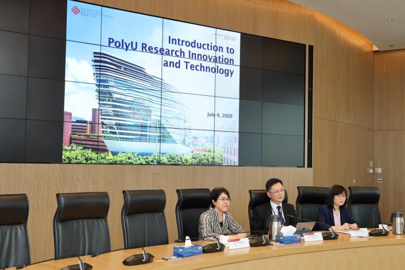 20200706_1_Secretary for Innovation and Technology of The Government of the HKSAR Visits PolyU