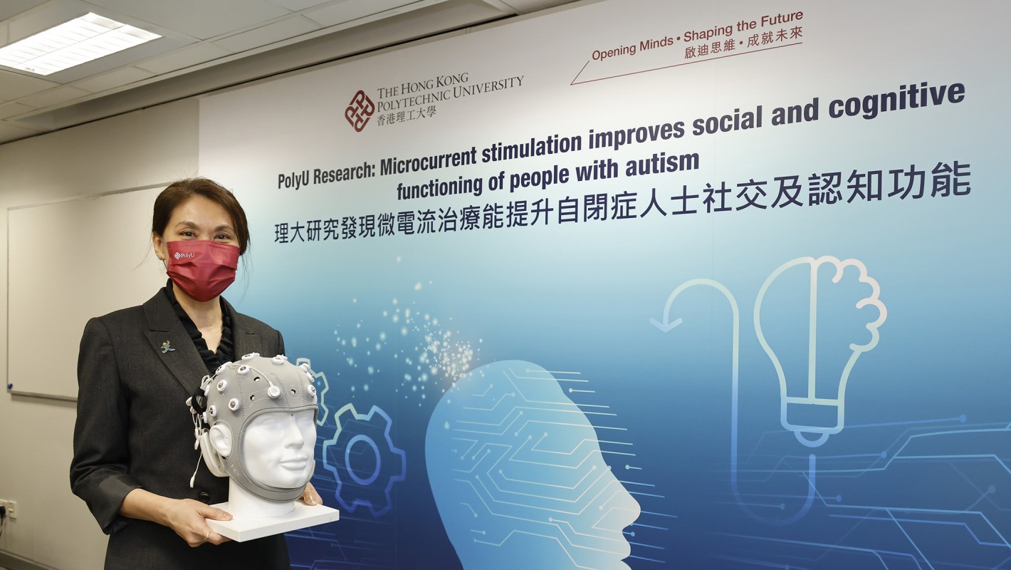 Microcurrent stimulation improves social and cognitive functioning of people with autism