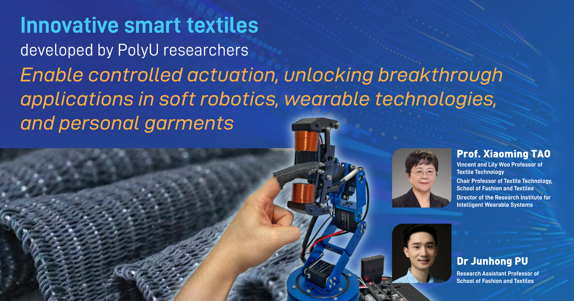 20260102  Innovative smart textiles developed by PolyU researchers enable controlled actuation unloc