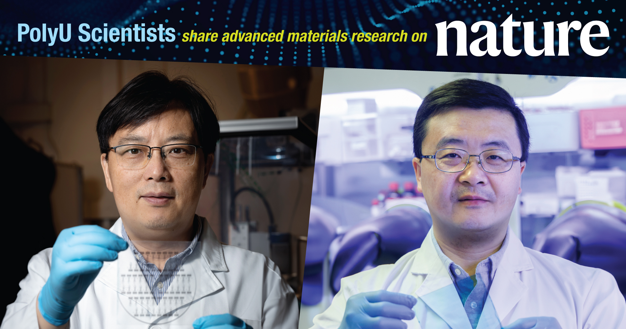 PolyU Highly Cited Researchers Featured in Nature Portfolio | Research ...