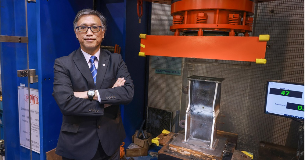 理大成功研發超高強S960鋼材應用的焊接技術 獲香港首個公共工程項目採用 | 研究及創新事務處