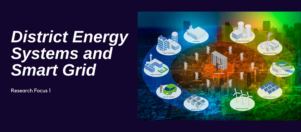 Research Focus 1 District Energy Systems and Smart Grid
