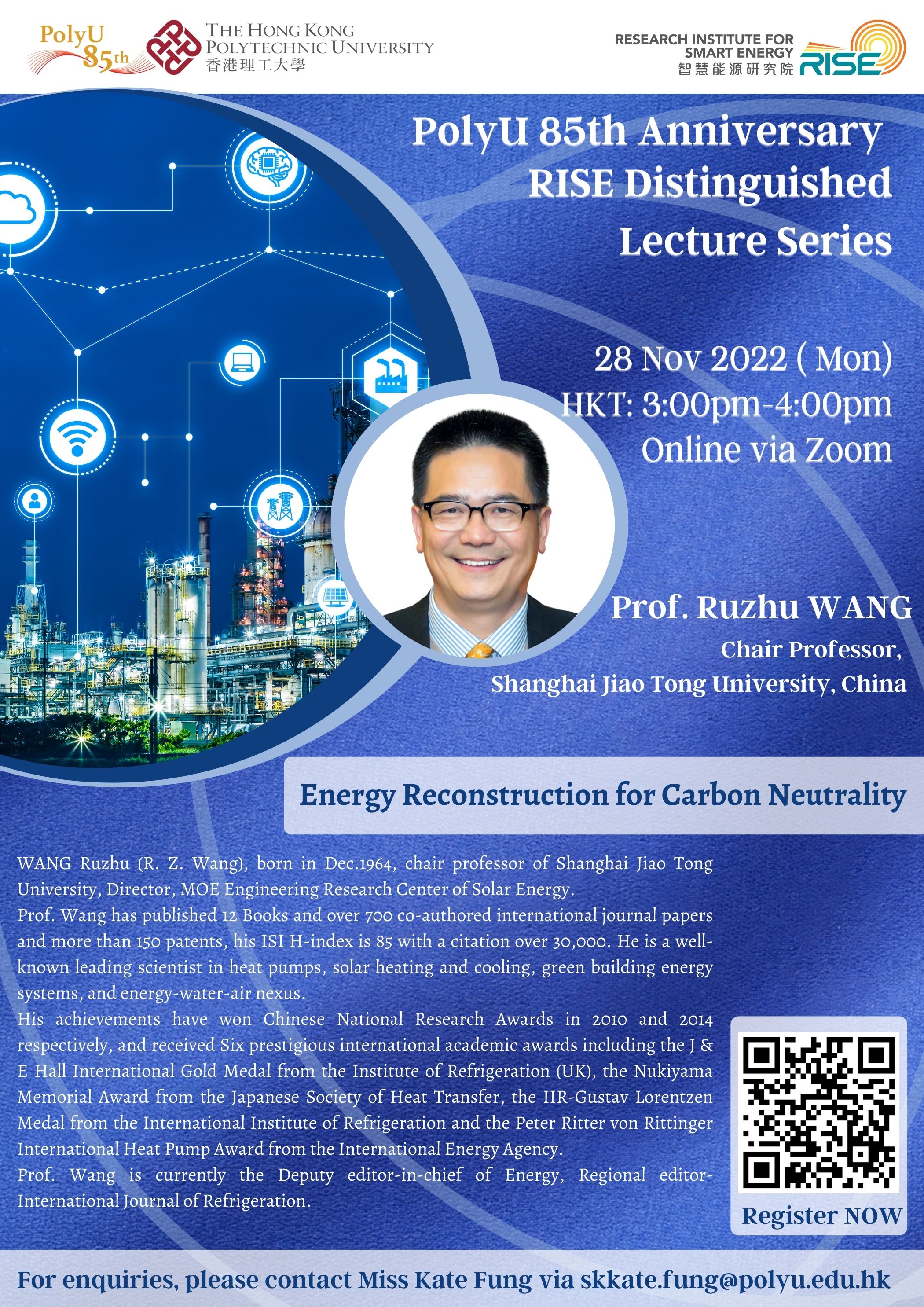 Poster_28 Nov 2022_Lecture fo Prof Ruzhu WANG