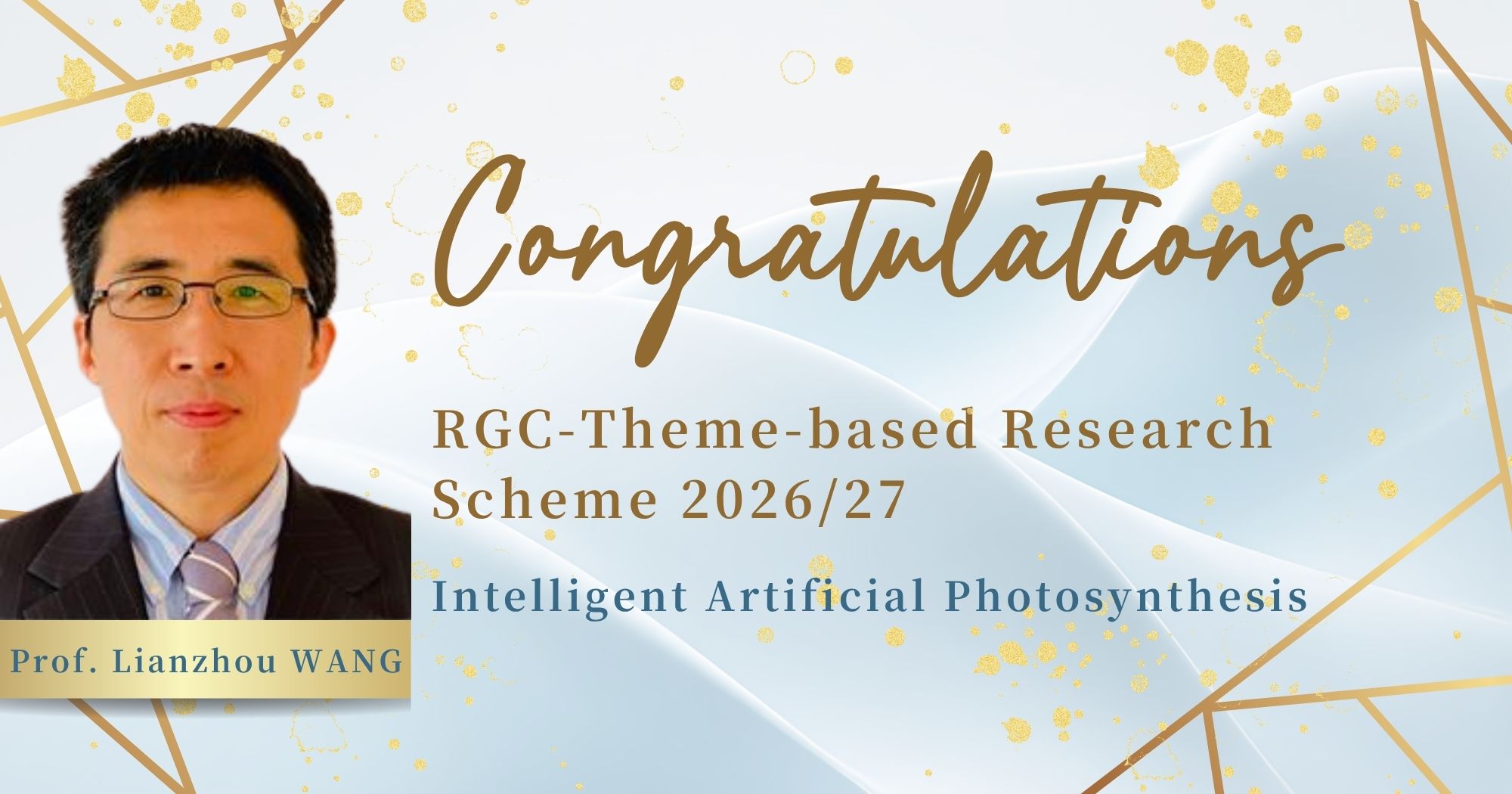 Prof Lianzhou WANG_TRS2026_27