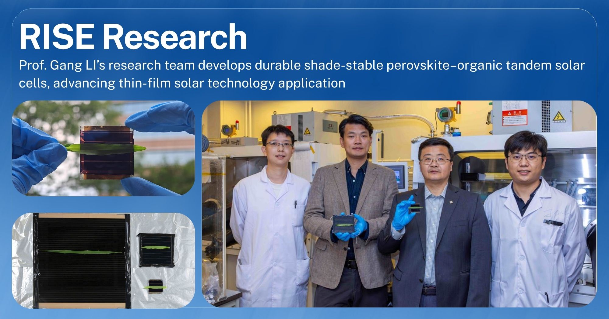 RISE Research_Prof Gang LI