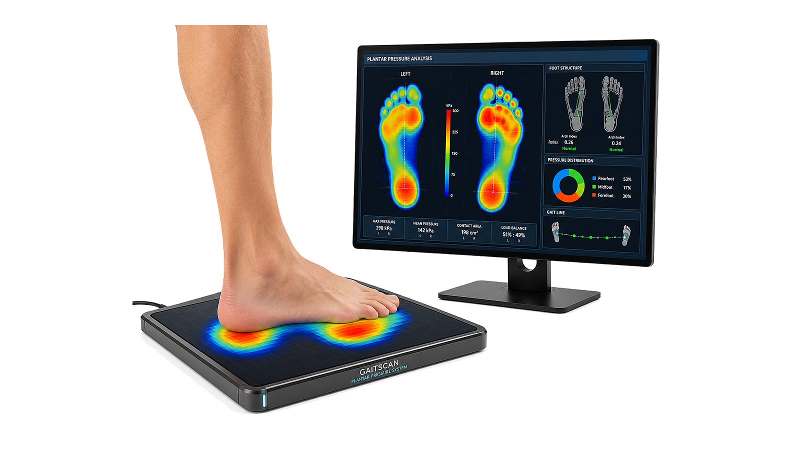 Plantar pressure assessment