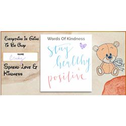 Pictures and Description Cards of Kindness