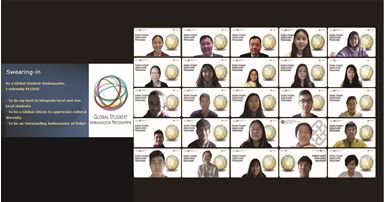 GSAP photo and pledge 2