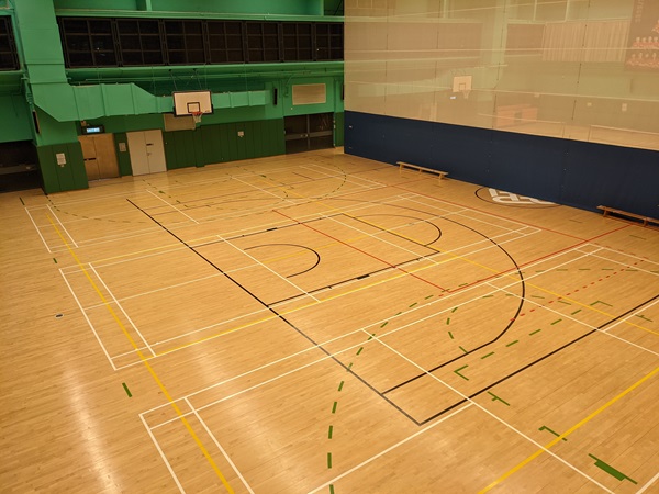 Shaw Sports Complex - Basketball Court