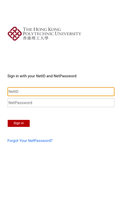 NetID Login