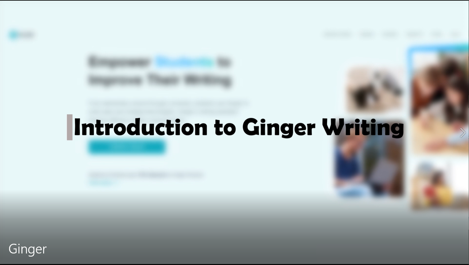 Ginger