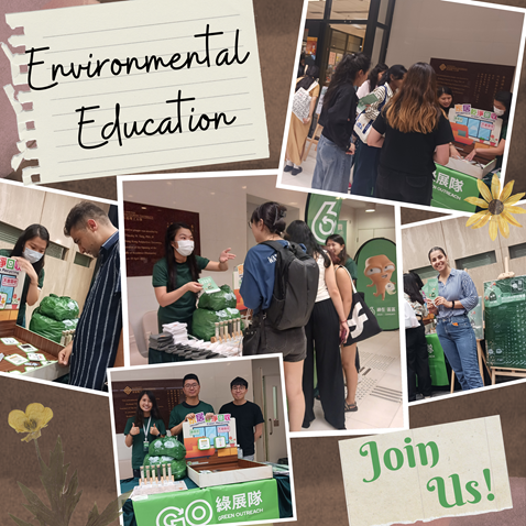 Enviornmental Promotion  Education Activities by EPDHK