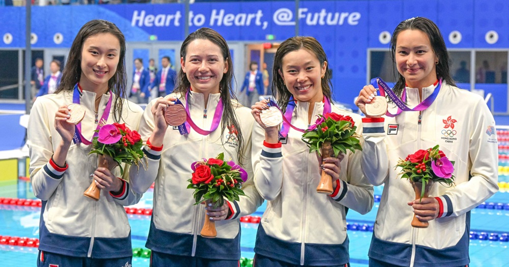 PolyU students and alumni bags 4 medals at Asian Games-2