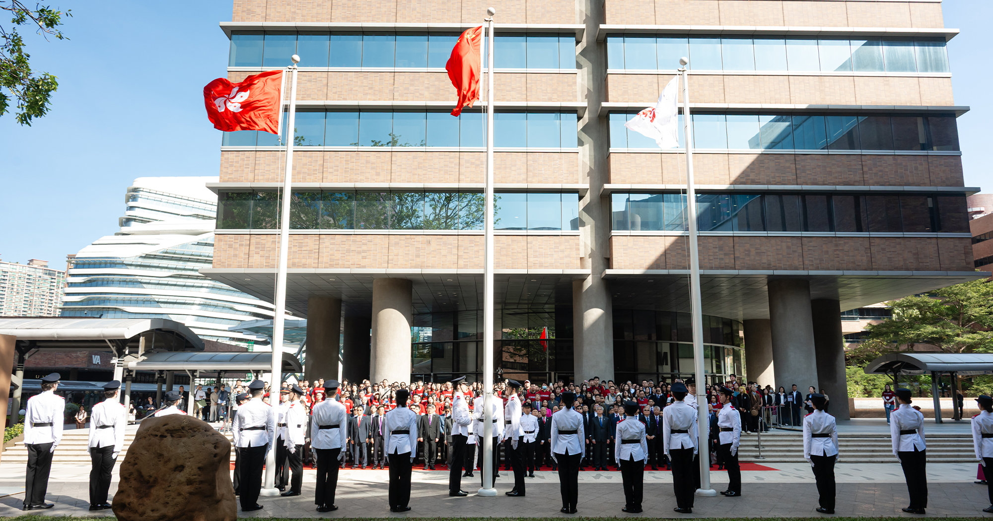 PolyU Flag-Raising Ceremony to Celebrate the 88th Anniversary PolyU_03