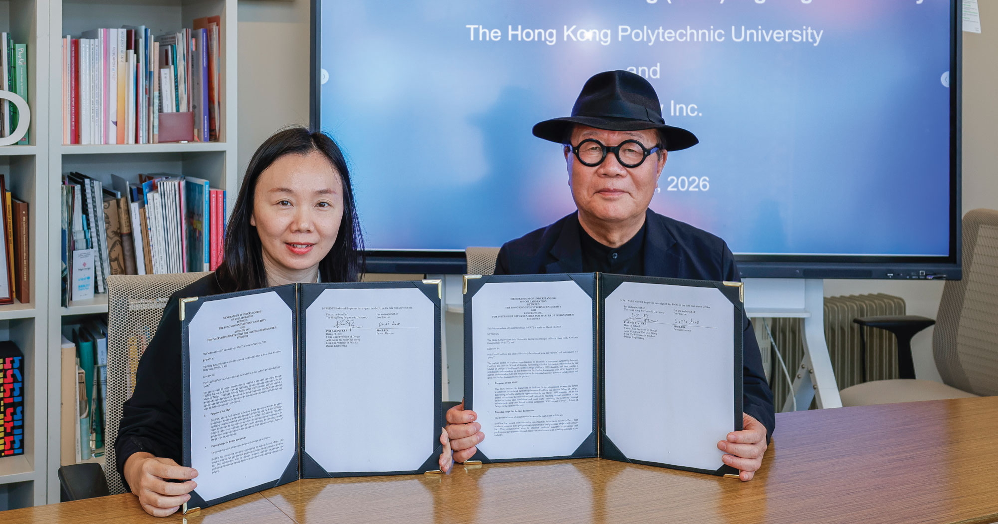 PolyU Design and EcoFlow Sign MOU to "Power a New World" Through Industry Collaboration