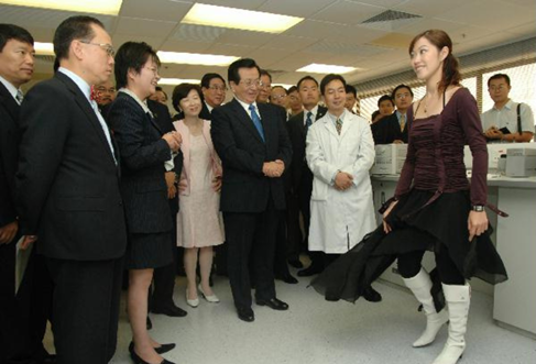 2005 Tsang QingHong visit