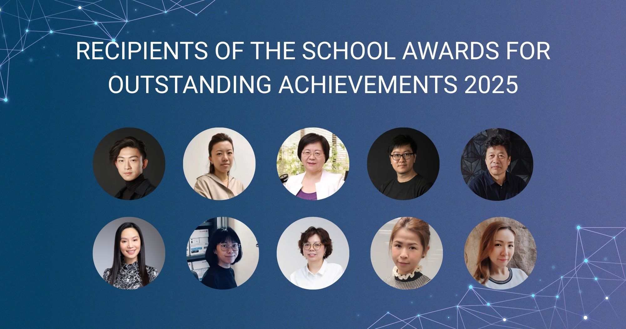 Recipients of the School Awards for Outstanding Achievements 2025