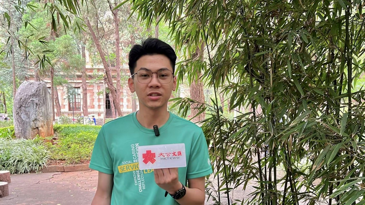 电子计算学系 李钧涛同学   谭旻煦 摄
