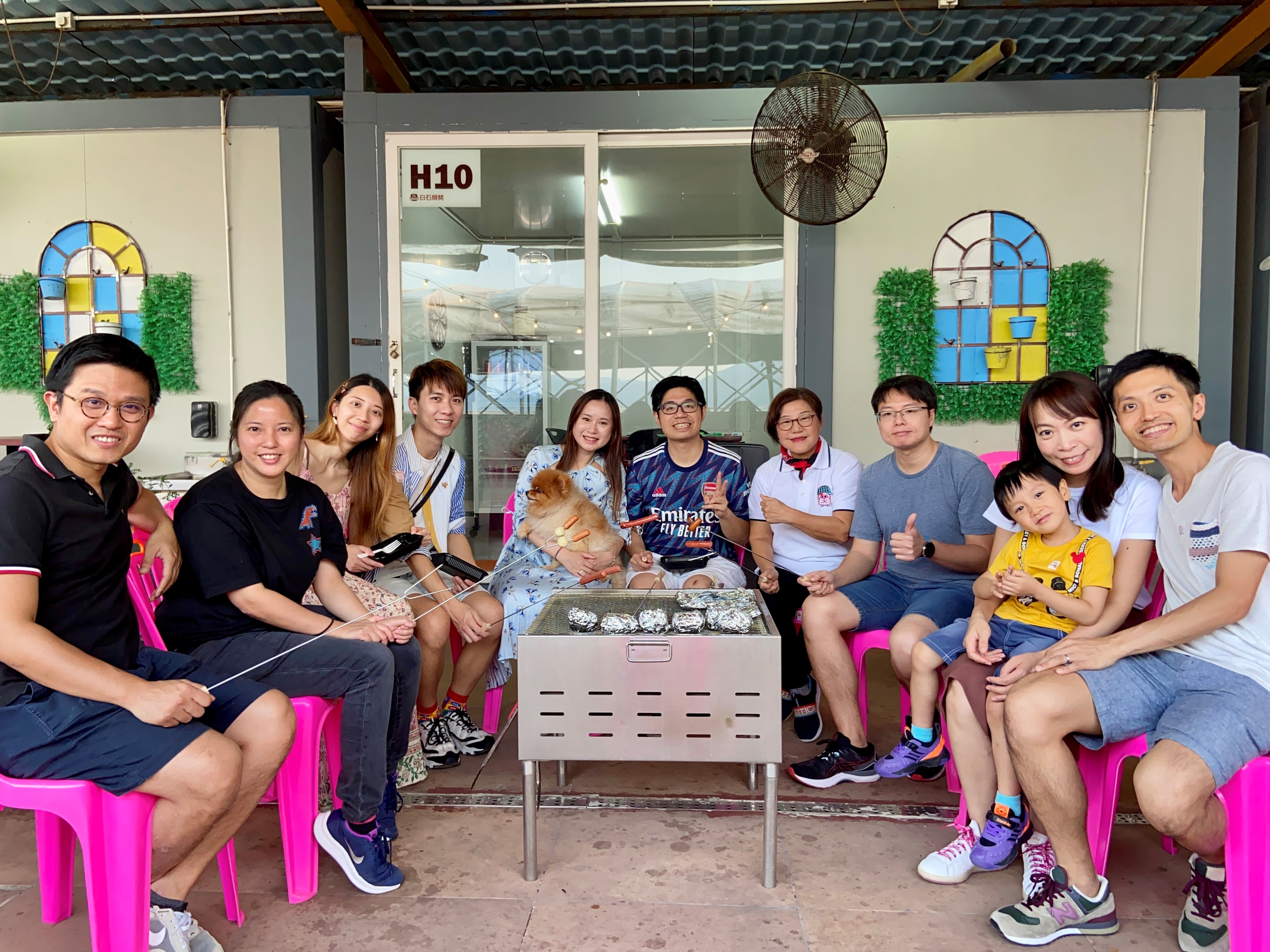 1014-alumni-team-building-pak-shek-barbecue-site
