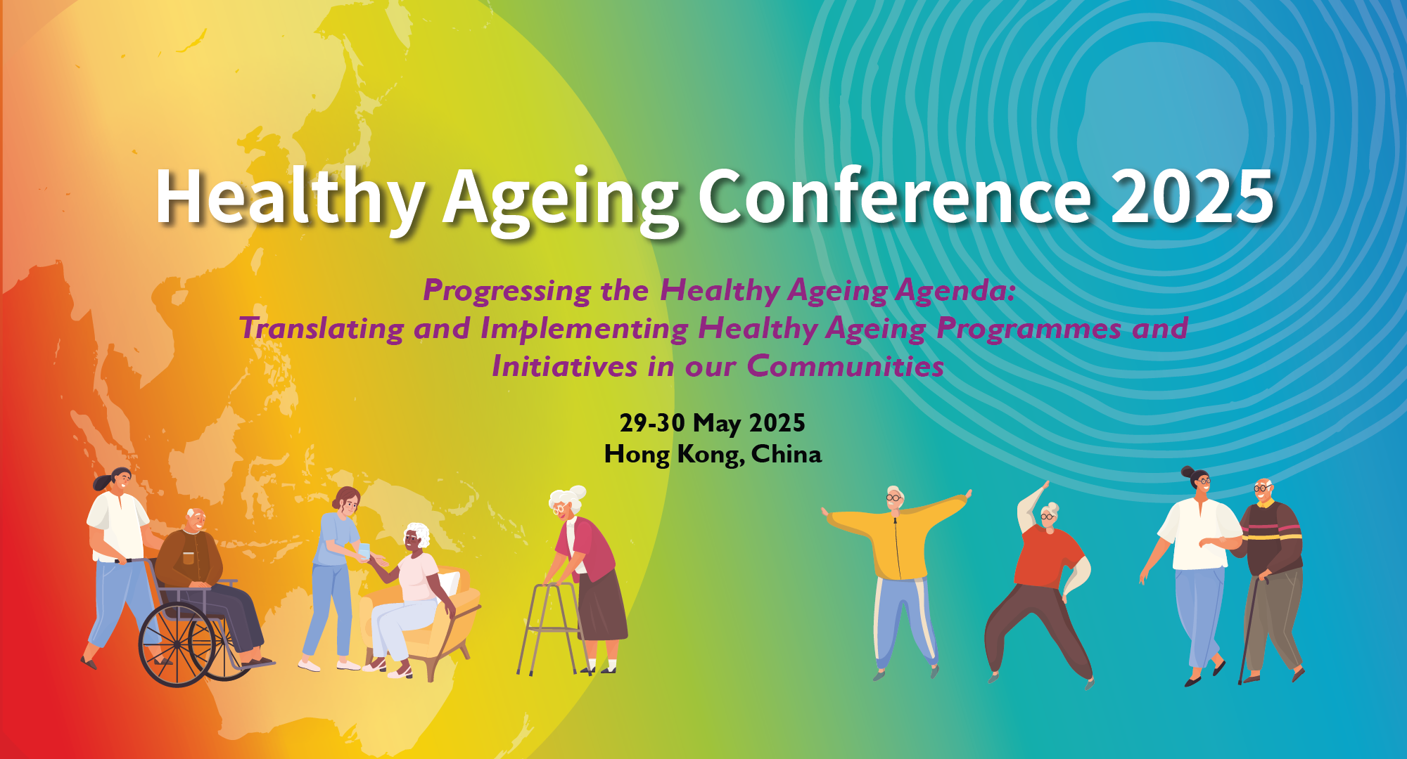 Healthy Ageing Conference 2025Banner