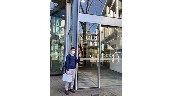 Front door of UNSW clinic